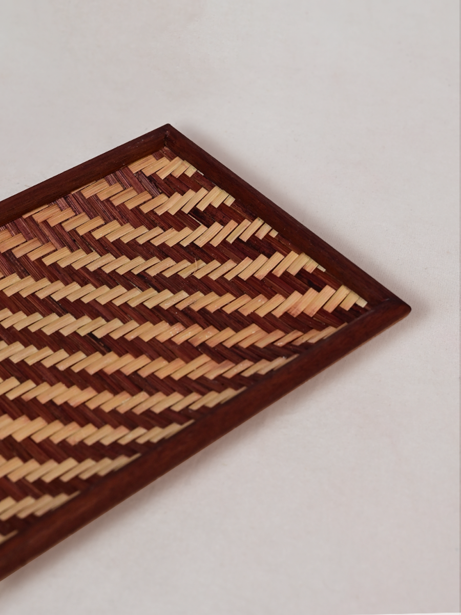Handmade Bamboo Cereal Tray - Small