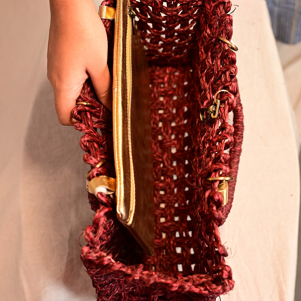 Vegan Mesh Gild - Wine