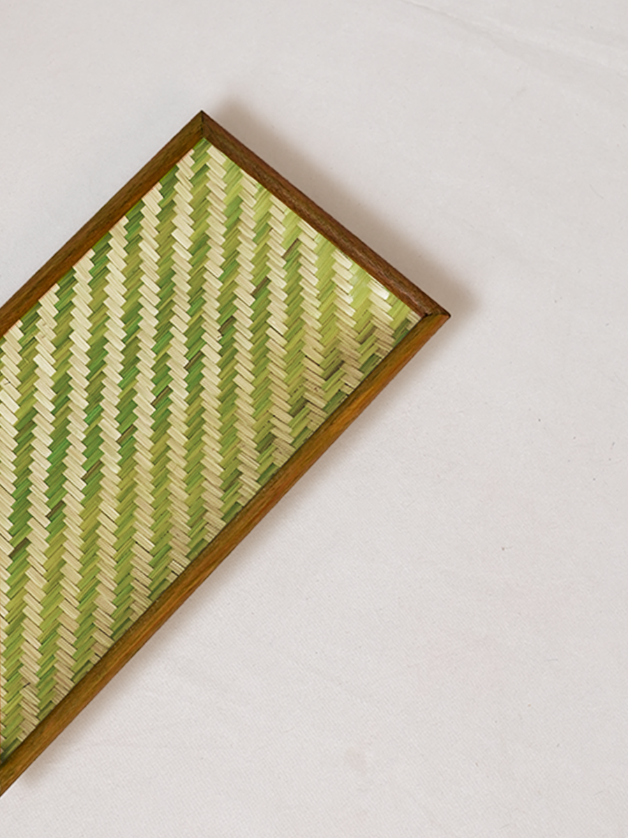 Handmade Bamboo Cereal Tray - Small