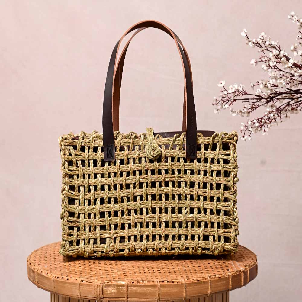 Sabai Mesh Luxe Carry Bag - Natural