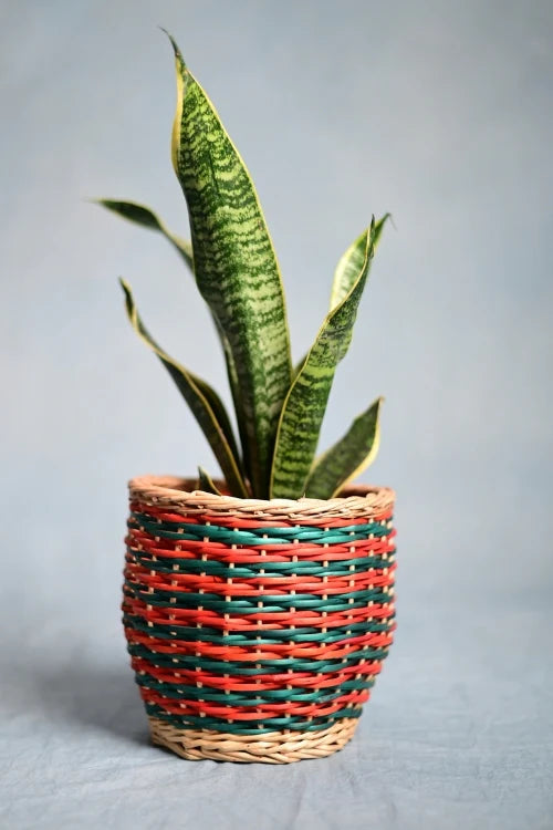 Wicker Table Planter
