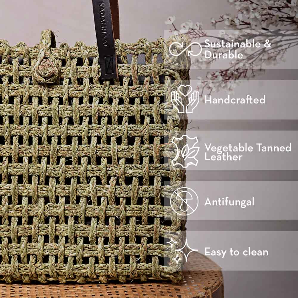 Sabai Mesh Luxe Carry Bag - Natural