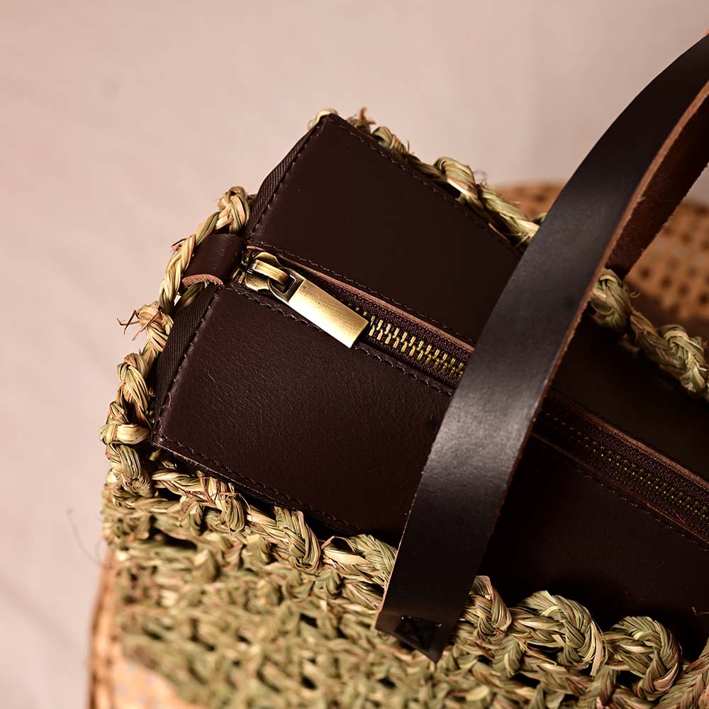 Sabai Mesh Luxe Carry Bag - Natural