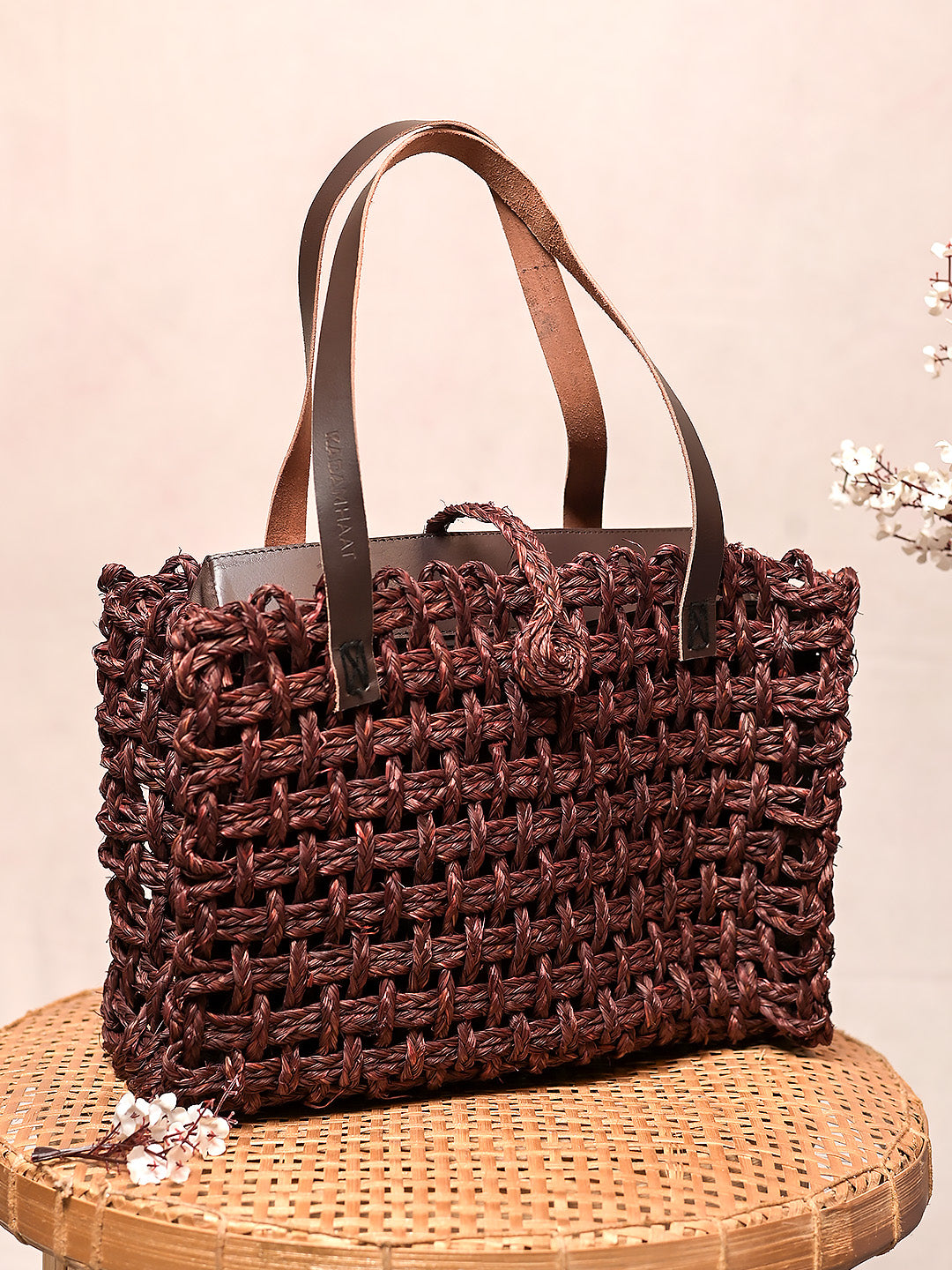 Sabai Mesh Luxe Carry Bag - Brown