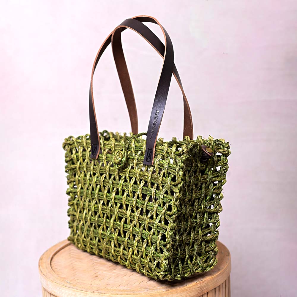 Sabai Mesh Luxe Carry Bag- Avocado