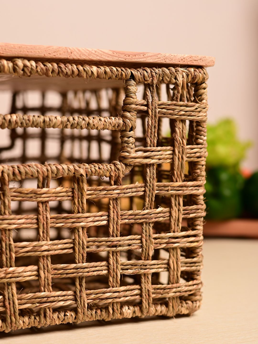 Handmade Dry Veggie Storage Box – For Potato, Onion & More