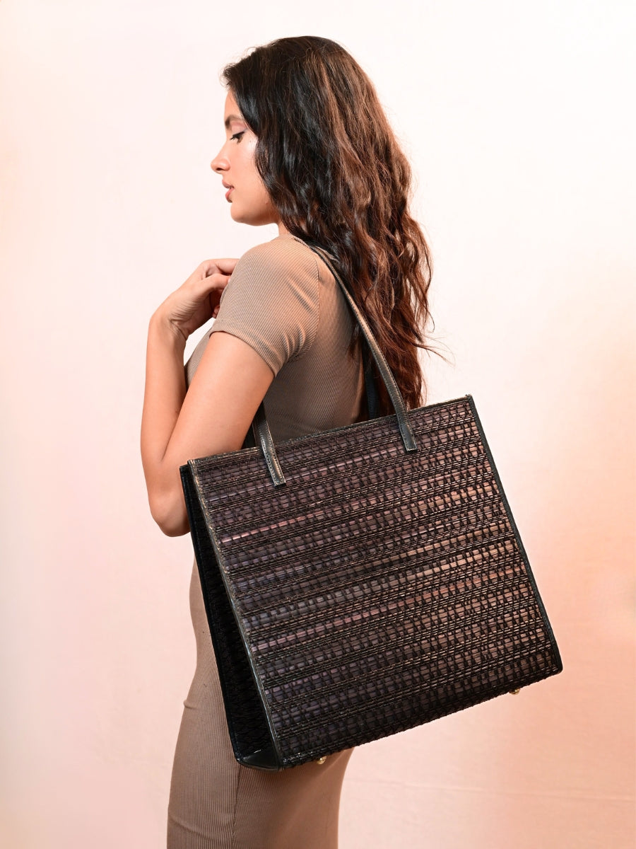 Nami Tote Bag - Mocha