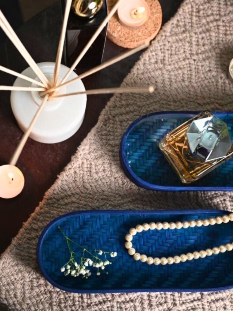 Handmade Bamboo Bedside Tray - Kadam Haat