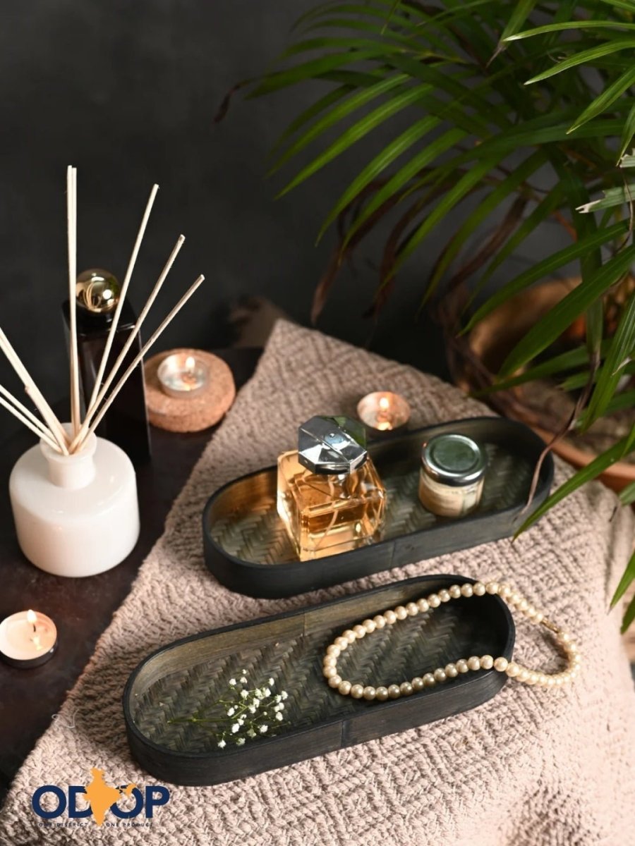 Handmade Bamboo Bedside Tray - Kadam Haat