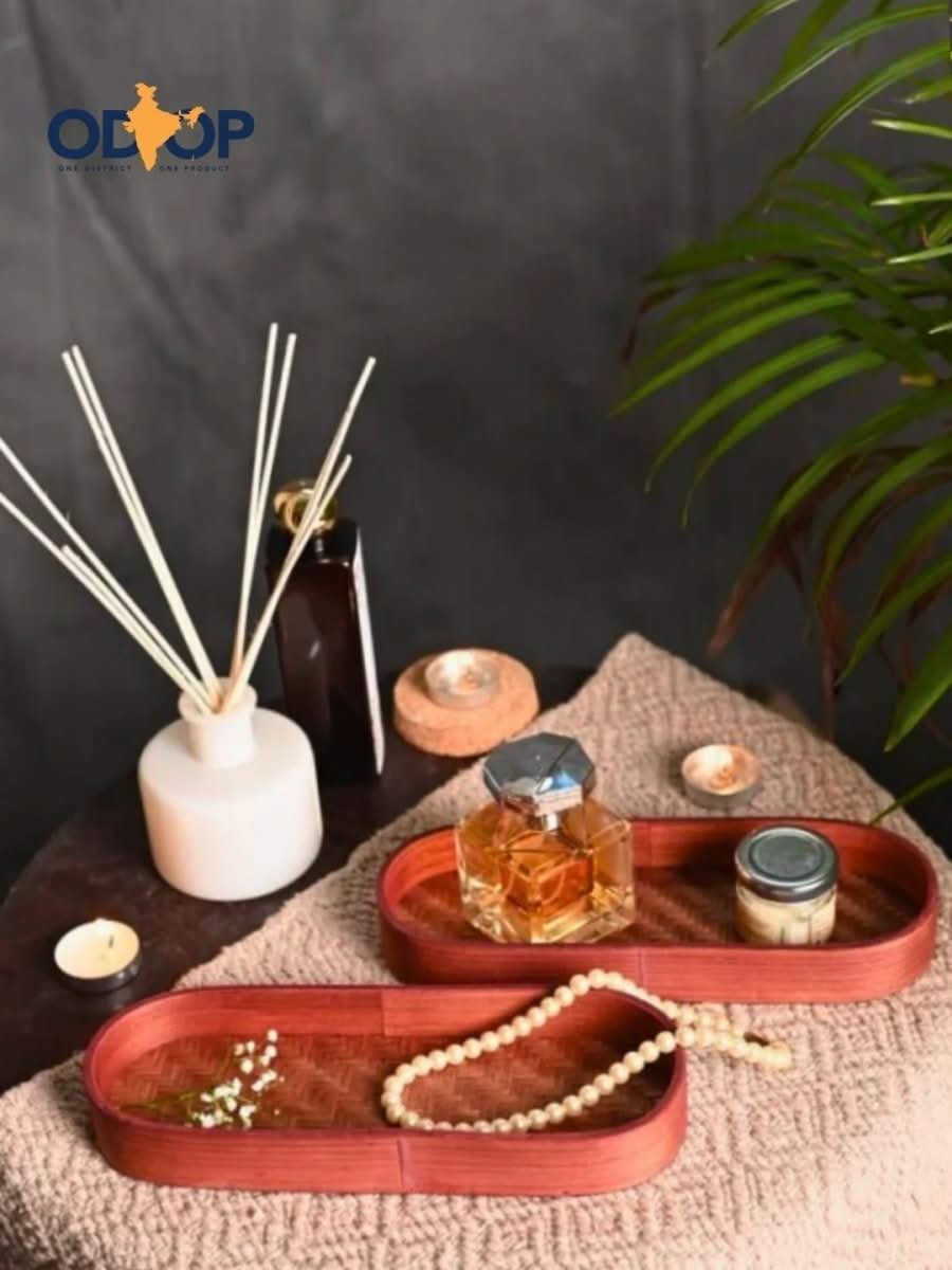 Handmade Bamboo Bedside Tray - Kadam Haat