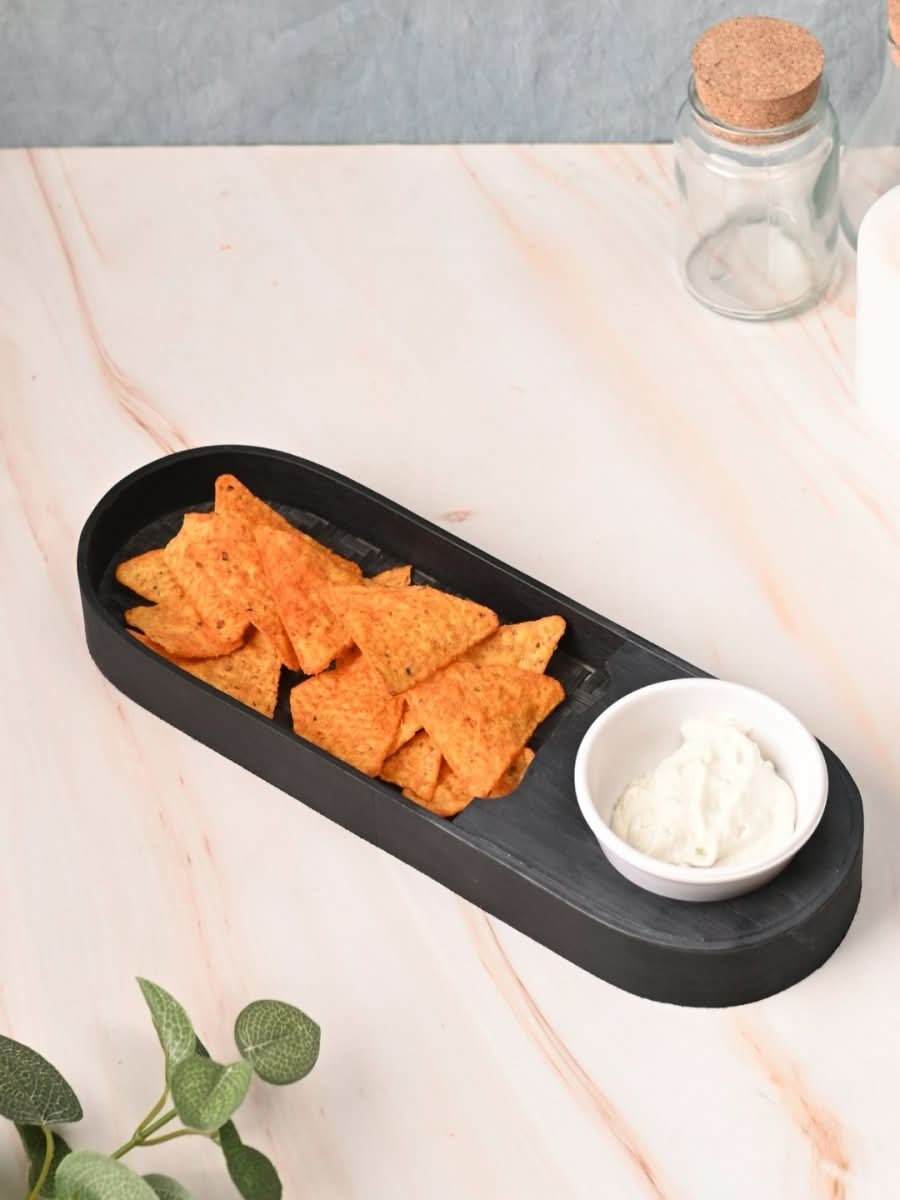 Handmade Bamboo Chip & Dip - Kadam Haat