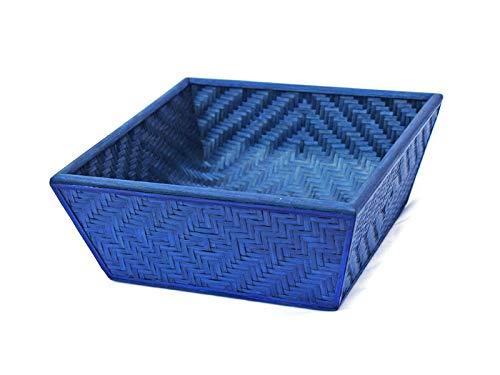 Handmade Bamboo Fruit Basket – Medium - Kadam Haat