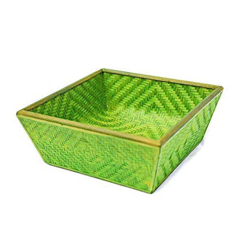 Handmade Bamboo Fruit Basket – Medium - Kadam Haat