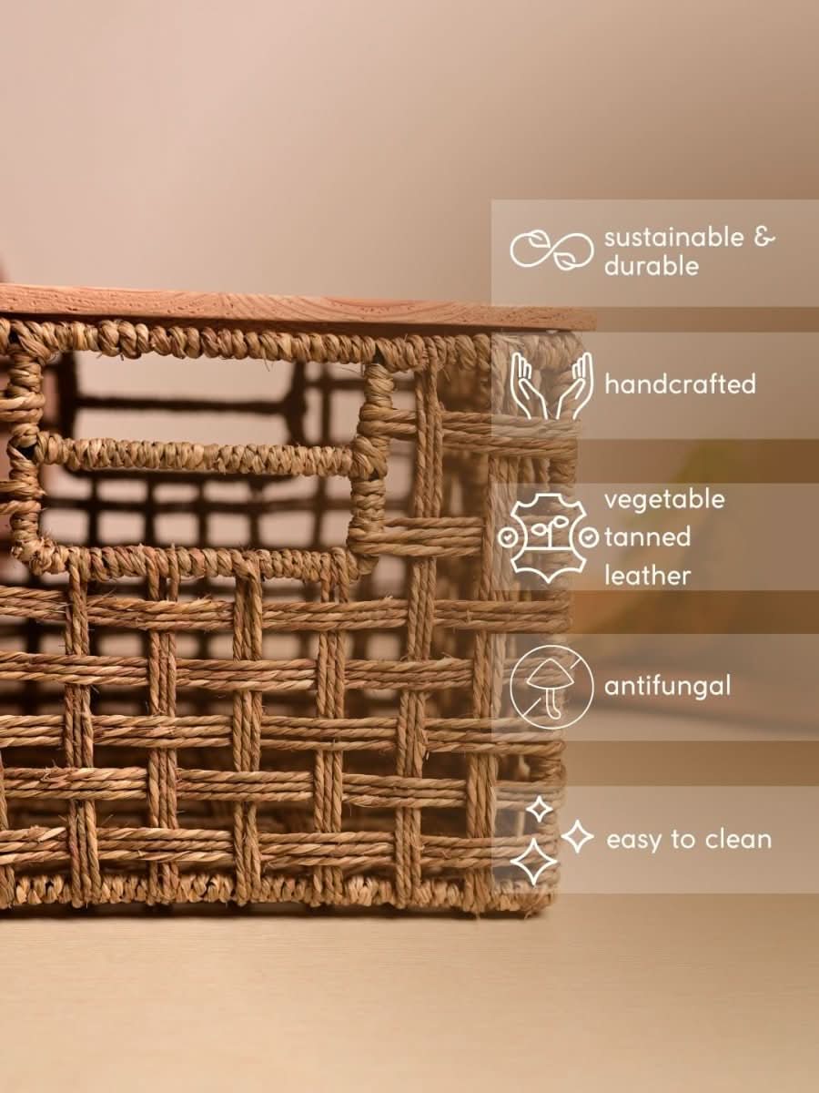 Handmade Dry Veggie Storage Box – For Potato, Onion & More - Kadam Haat