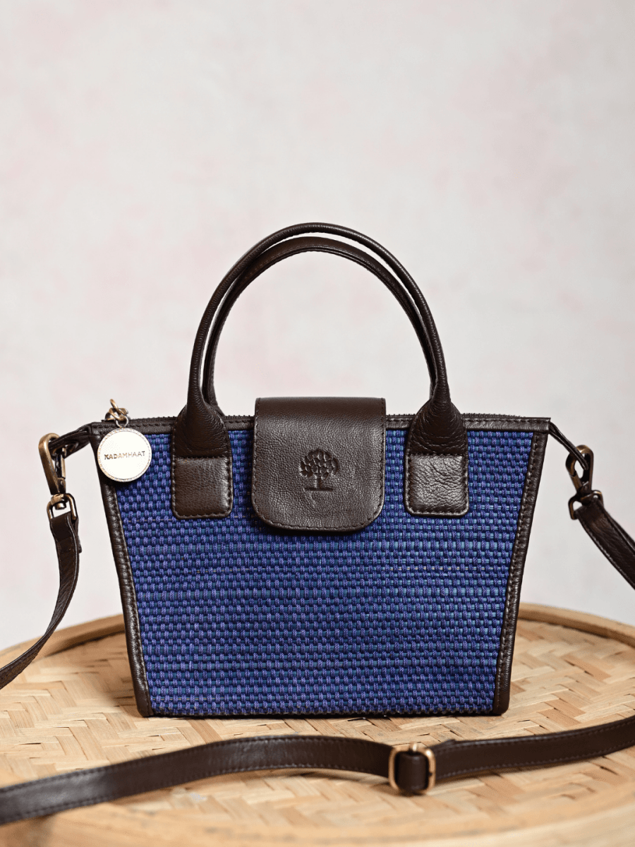 Handmade Mini Roll - up Madurkati Bag - Kadam Haat