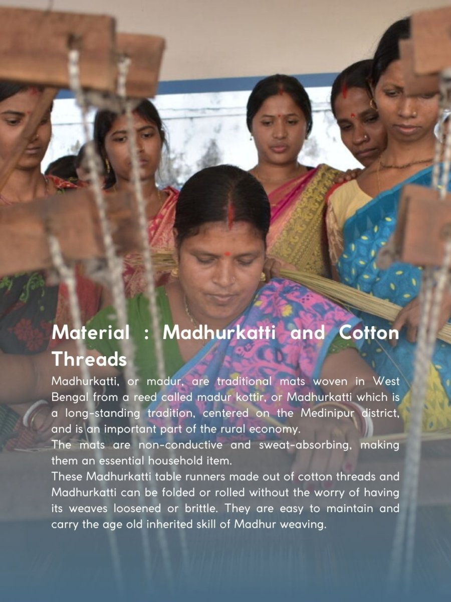 Handmade Mini Roll - up Madurkati Bag - Cherry Red - Kadam Haat