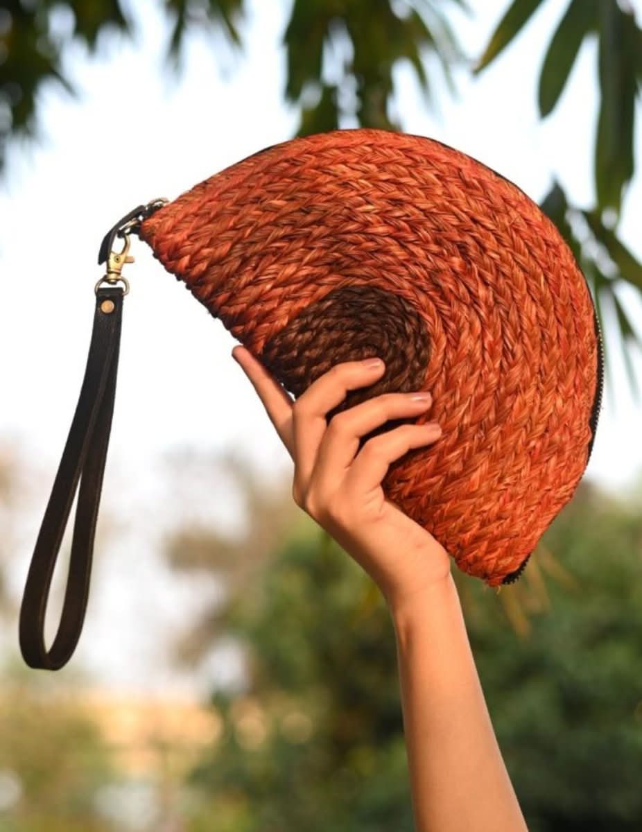 Handmade Moon Clutch - Kadam Haat