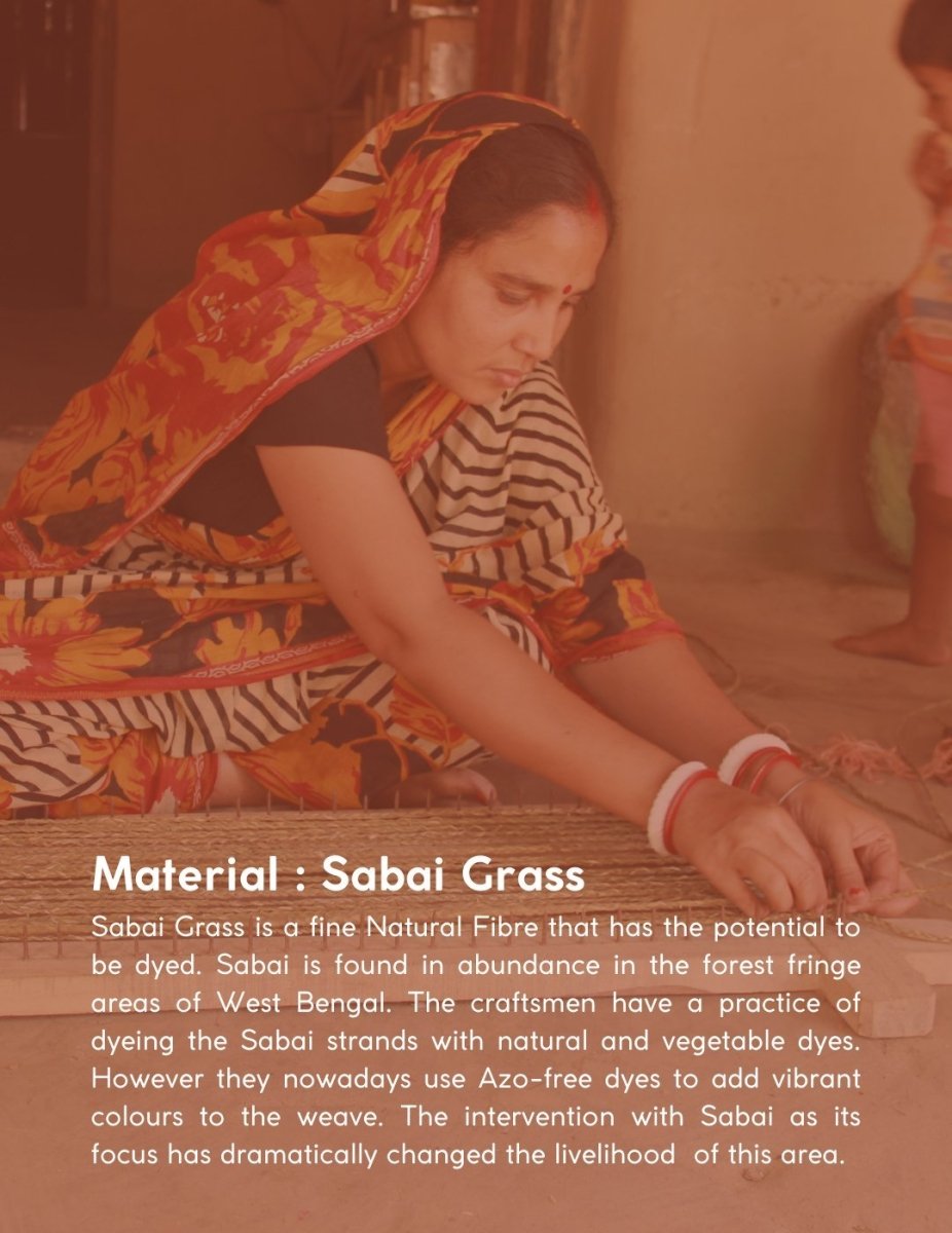 Handmade Moon Clutch - Orange - Kadam Haat