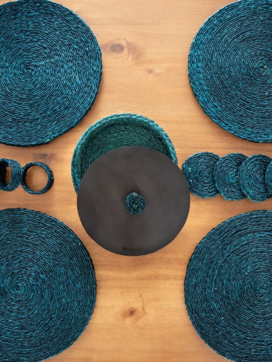 Handmade Sabai Grass Celebration Set - Kadam Haat