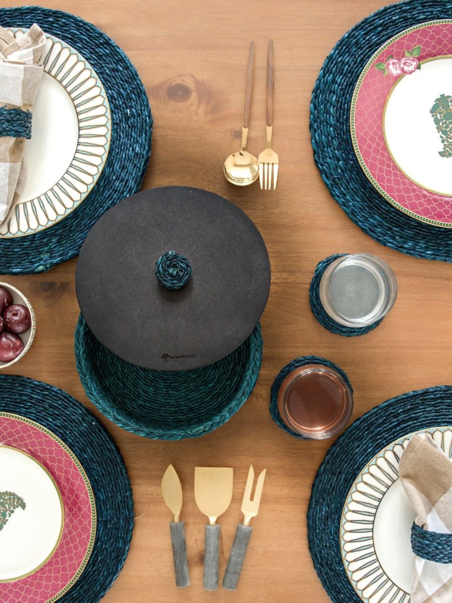 Handmade Sabai Grass Celebration Set - Kadam Haat