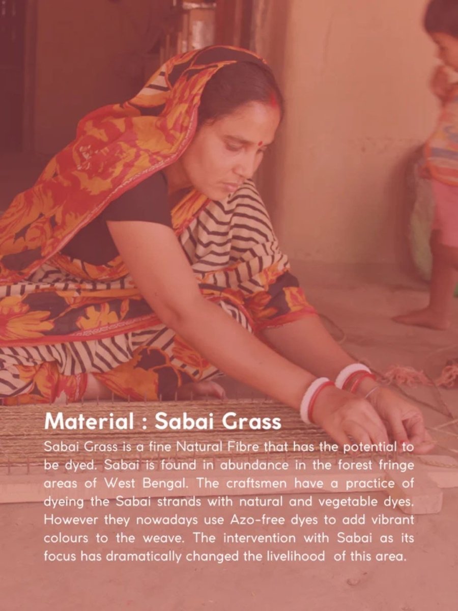 Handmade Sabai Grass Mesh Large & Small Mesh Bag - Combo of 2 - Kadam Haat