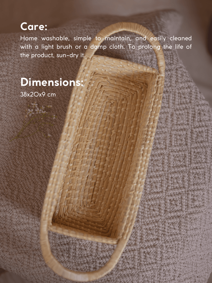 Handmade Sikki Cracker Basket - Kadam Haat