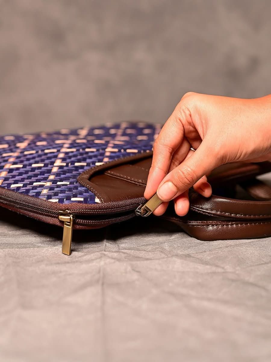 Handmade Sitalpati Laptop Bag - Kadam Haat