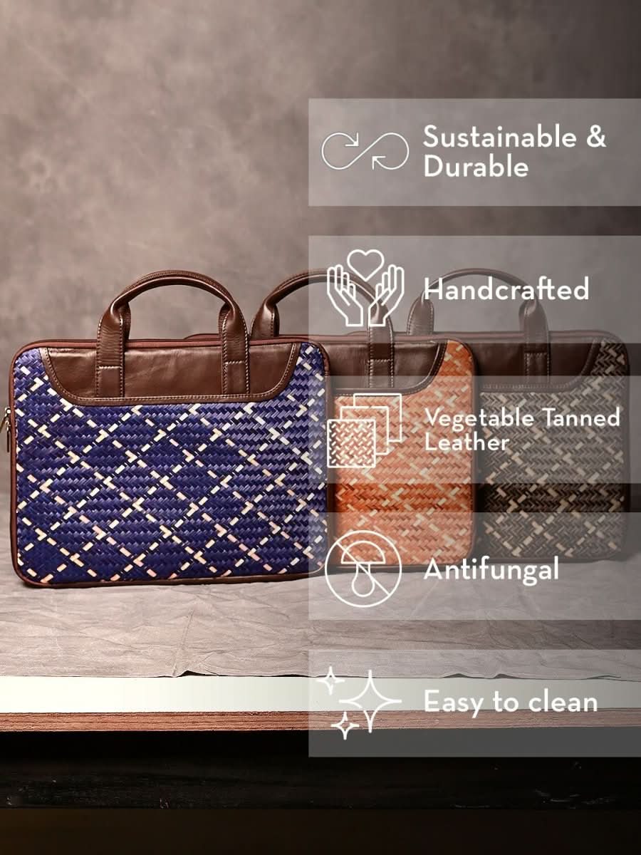 Handmade Sitalpati Laptop Bag - Kadam Haat