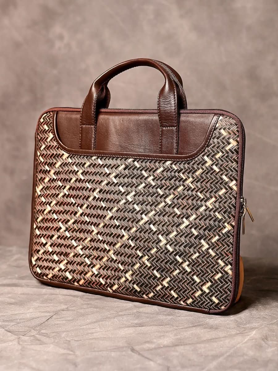 Handmade Sitalpati Laptop Bag - Kadam Haat