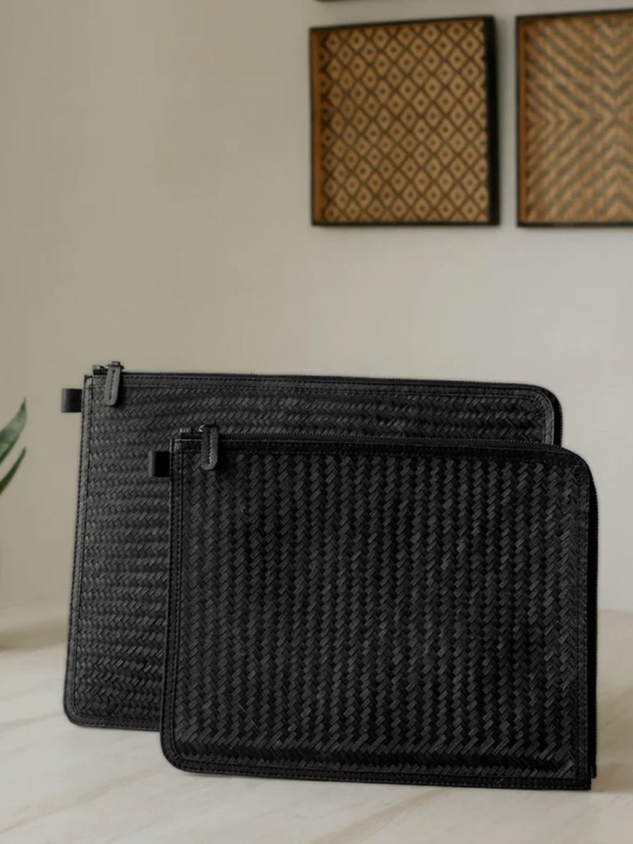 Handmade Sitalpati Laptop Sleeve - Kadam Haat