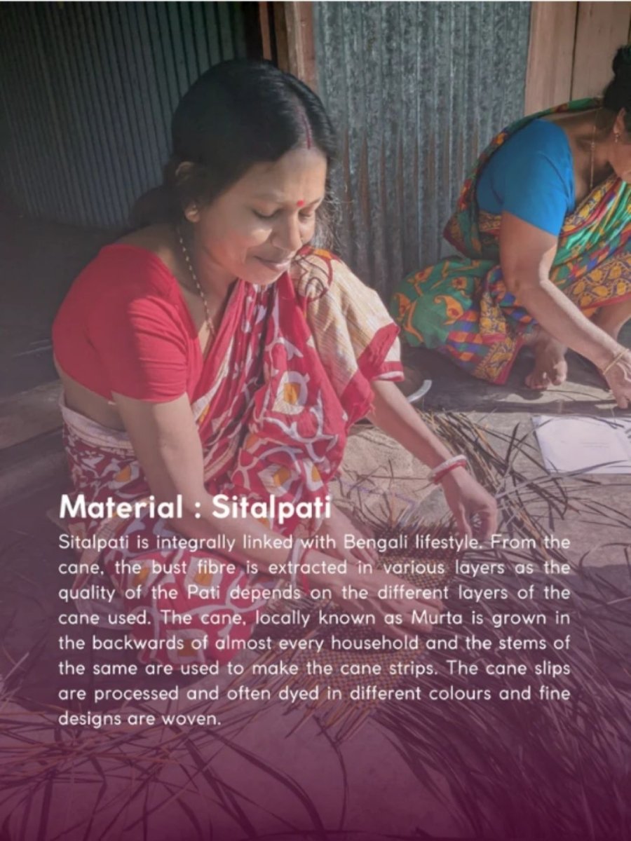 Handmade Sitalpati Laptop sleeve - Earth - Kadam Haat