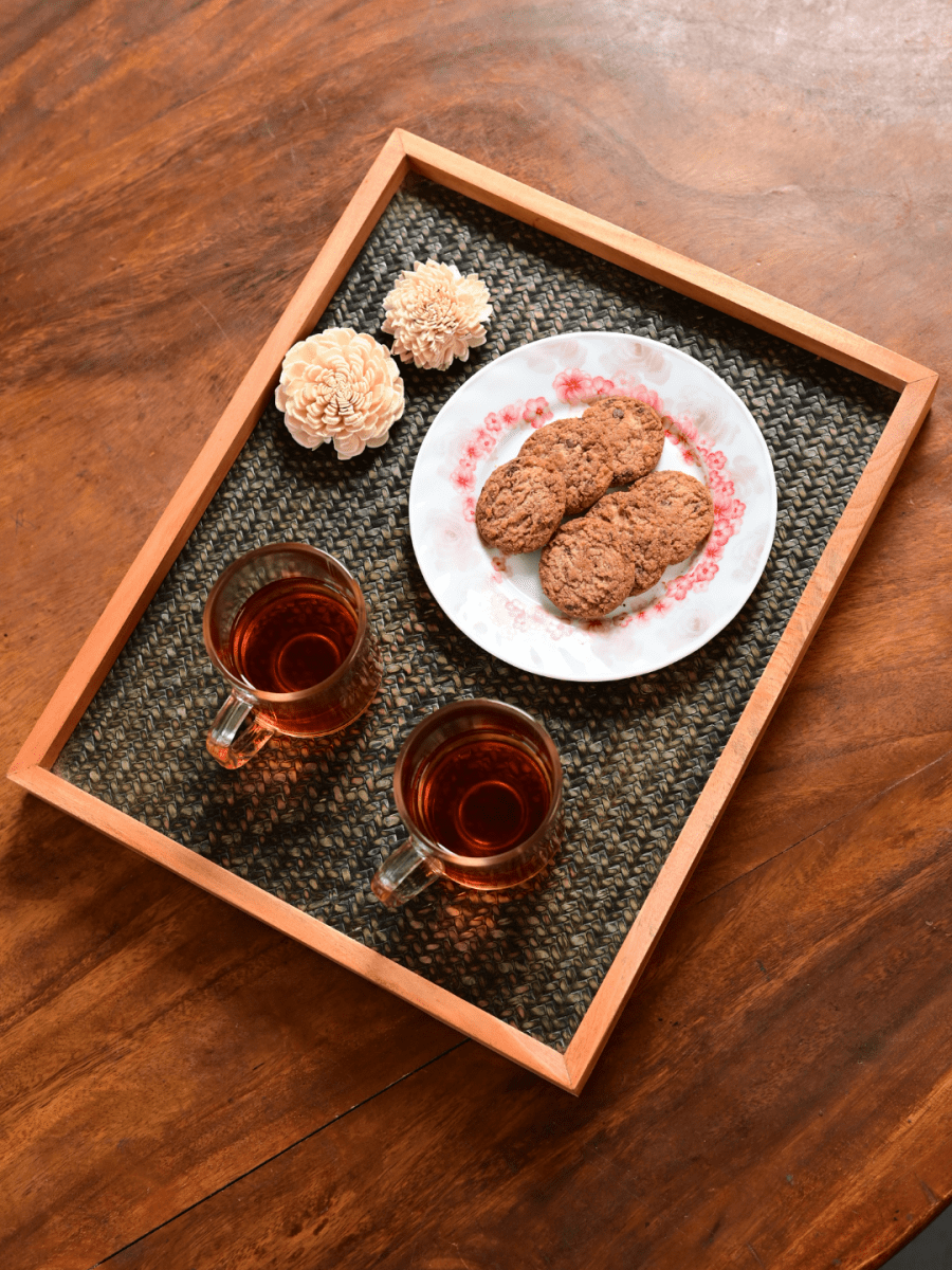 Handmade Sitalpati Tray - Kadam Haat