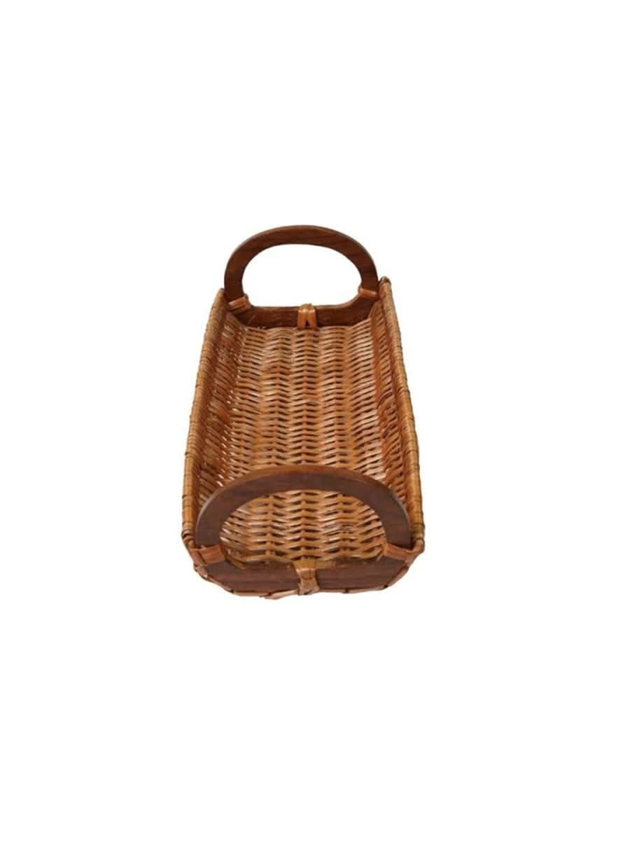 Handmade Wicker Bread Tray - Kadam Haat