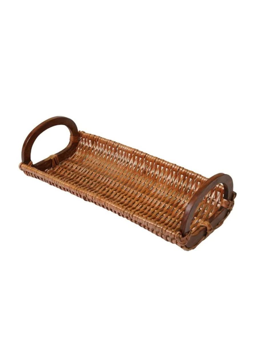 Handmade Wicker Bread Tray - Kadam Haat