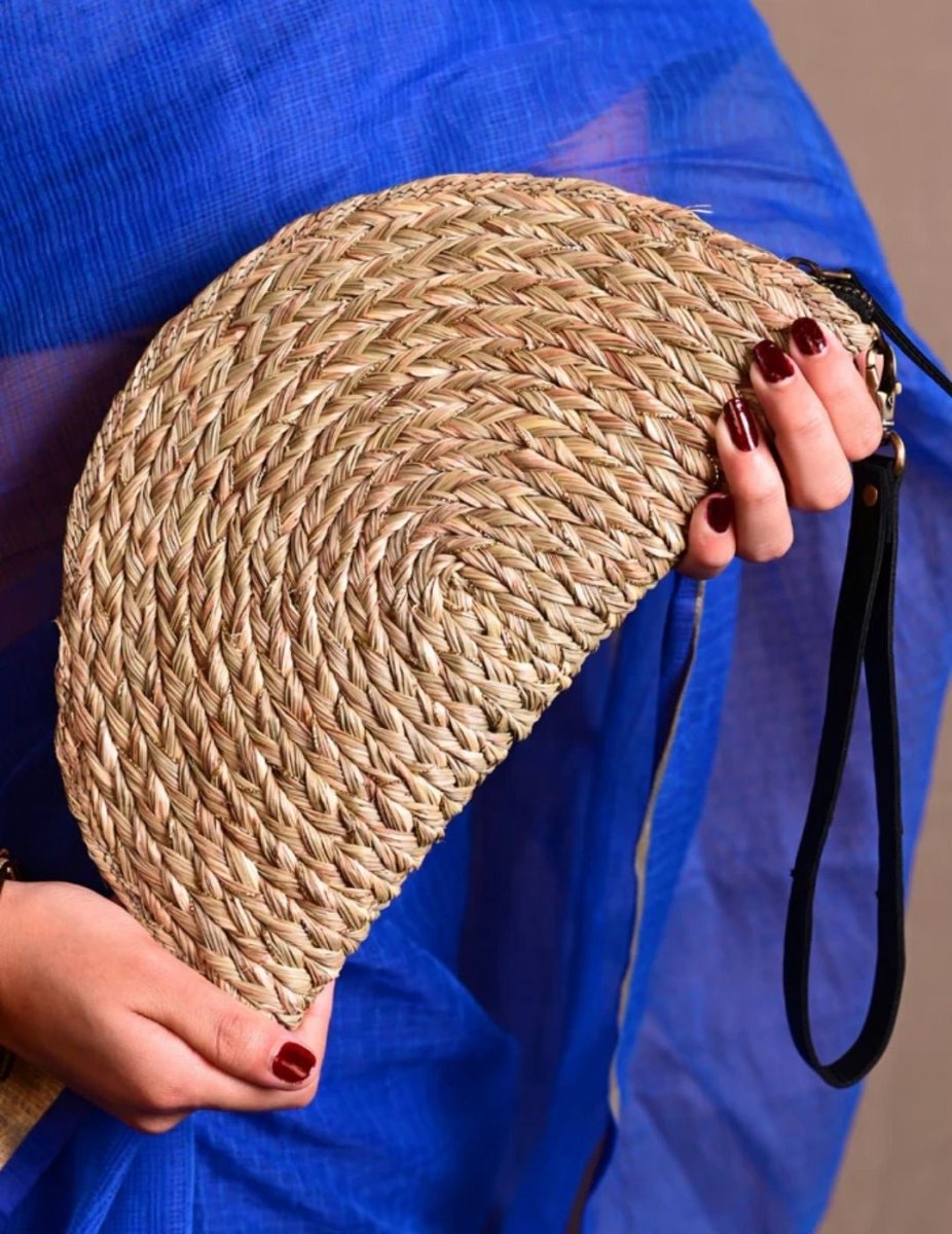 Handmade Zari Moon Clutch Pack of 3 - Kadam Haat