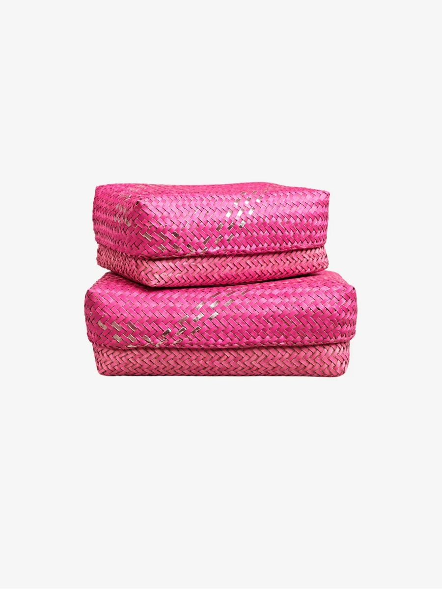 Handmade Zari Sitalpati Cherry Blossom Gift Box - Kadam Haat