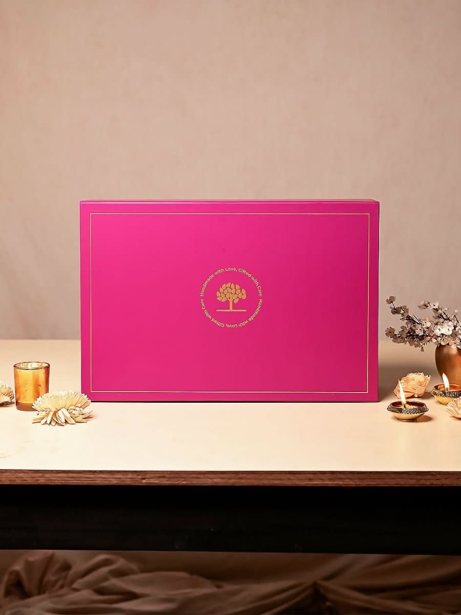 Handwoven Sabai Roti Box Diwali Hamper - Kadam Haat