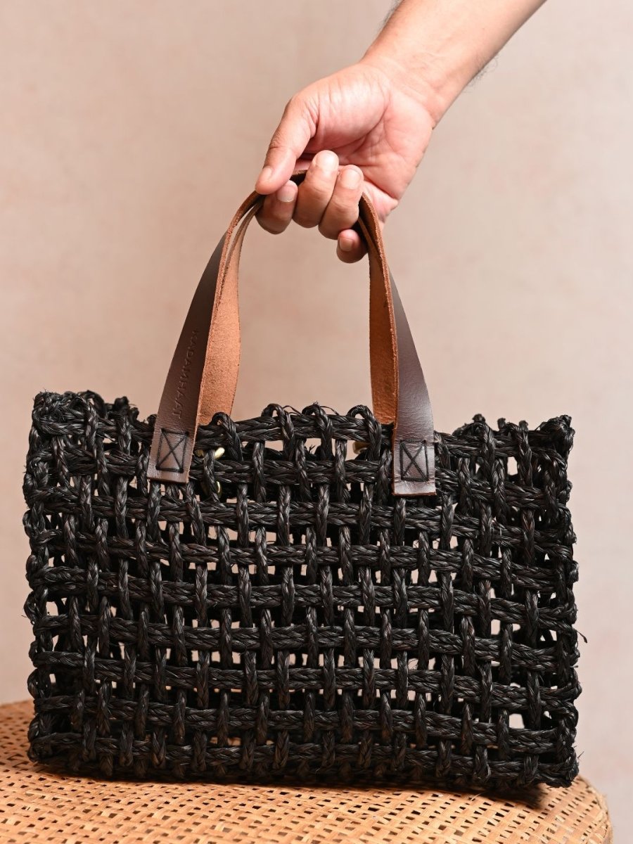 Him & Her Lunch Bag Combo - Black - Kadam Haat