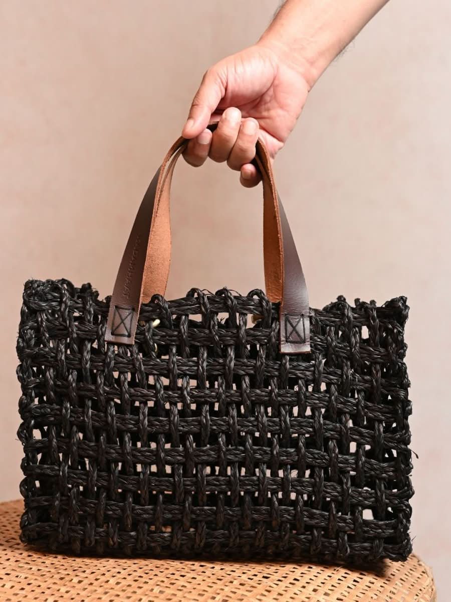 Him & Her Lunch Bag Combo - Black - Kadam Haat
