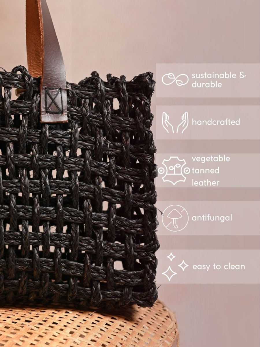 Him & Her Lunch Bag Combo - Black - Kadam Haat