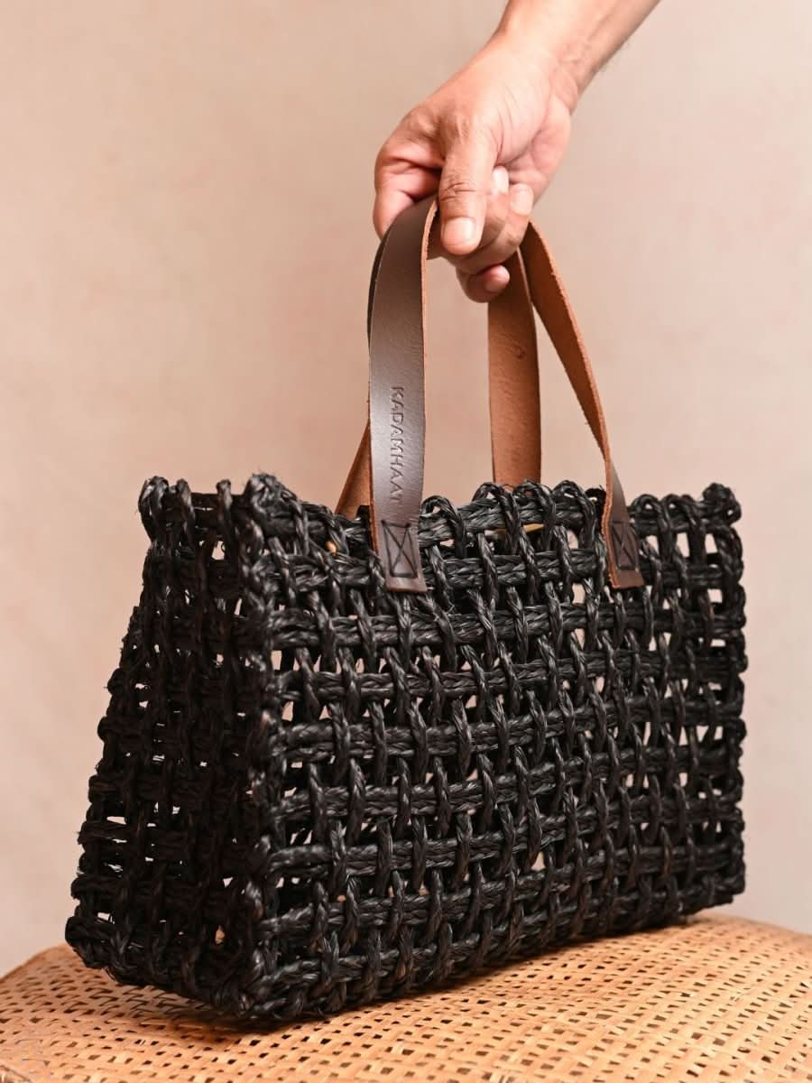 Men's Lunch Bag - Black - Kadam Haat