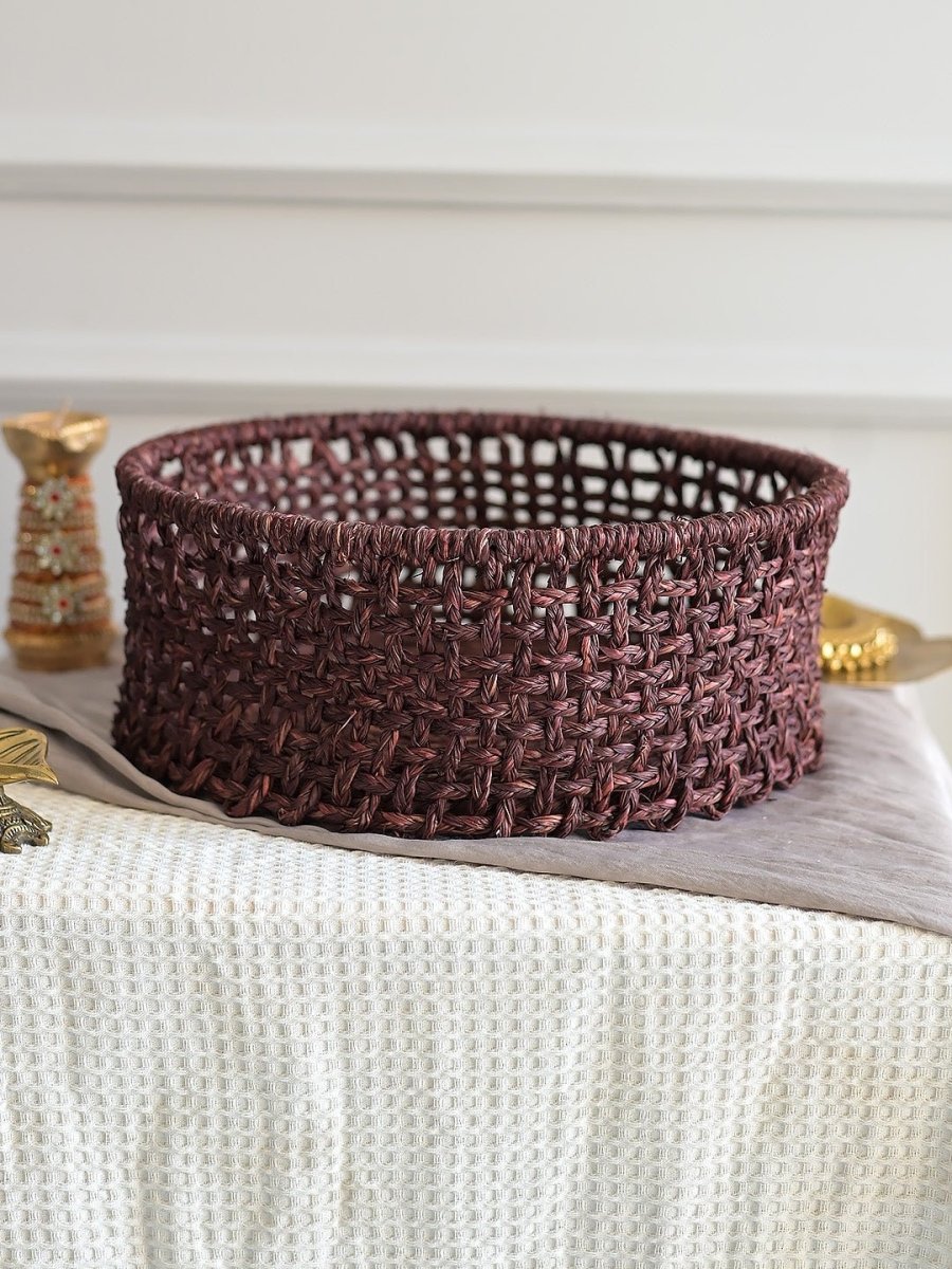Sabai Trousseau Basket - Brown - Kadam Haat