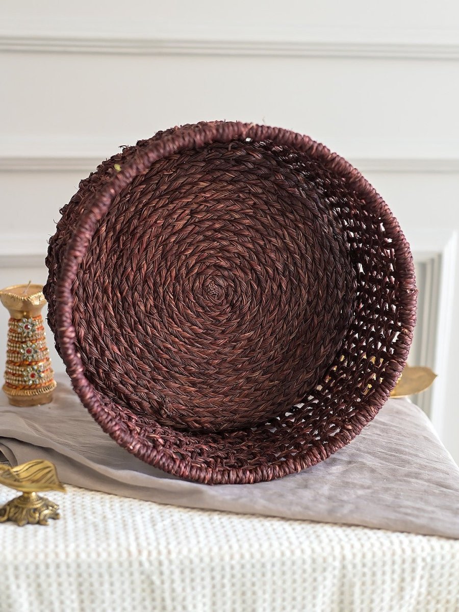 Sabai Trousseau Basket - Brown - Kadam Haat