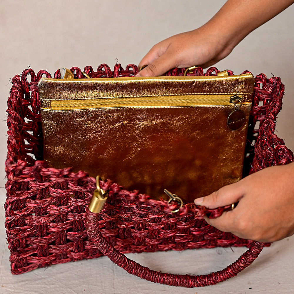 Vegan Mesh Gild - Wine