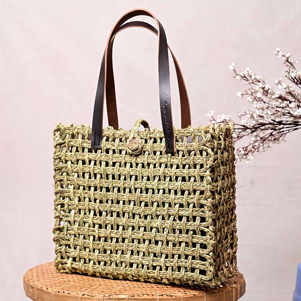 Sabai Mesh Luxe Carry Bag - Natural
