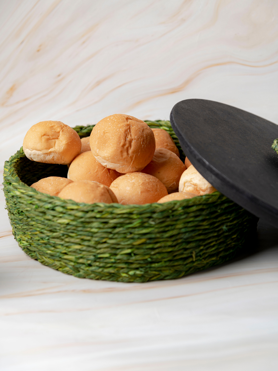 Handmade Sabai Grass Roti Box
