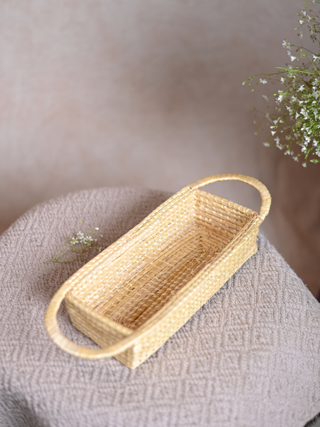 Handmade Sikki Cracker Basket