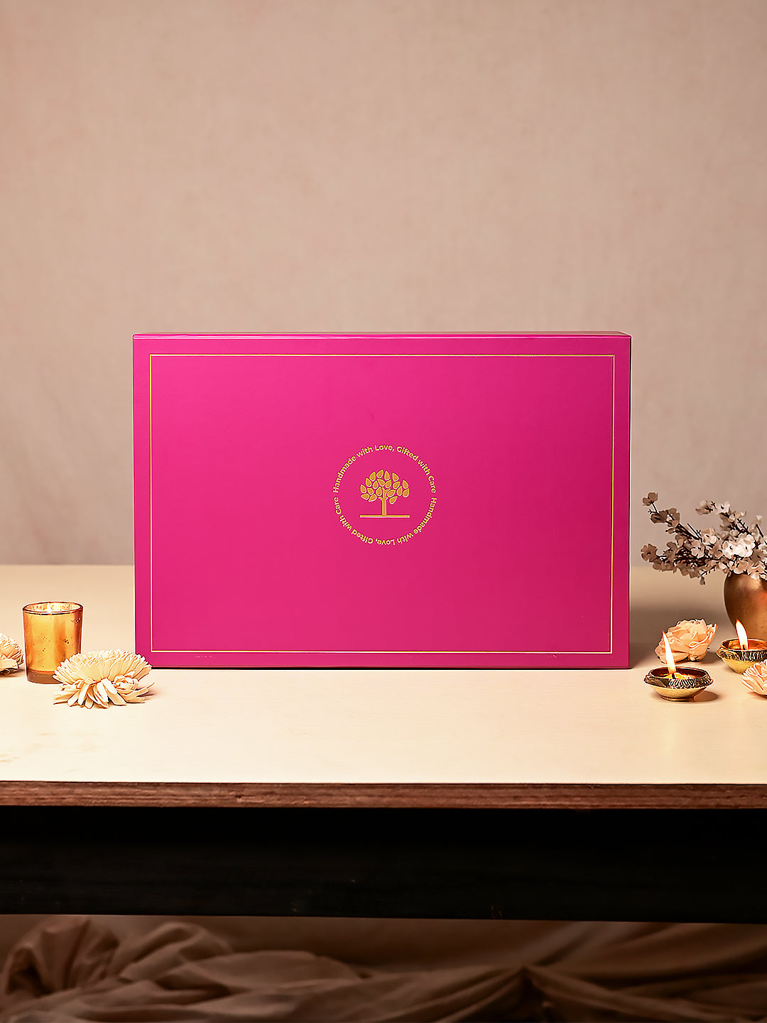 Handwoven Sabai Roti Box Diwali Hamper