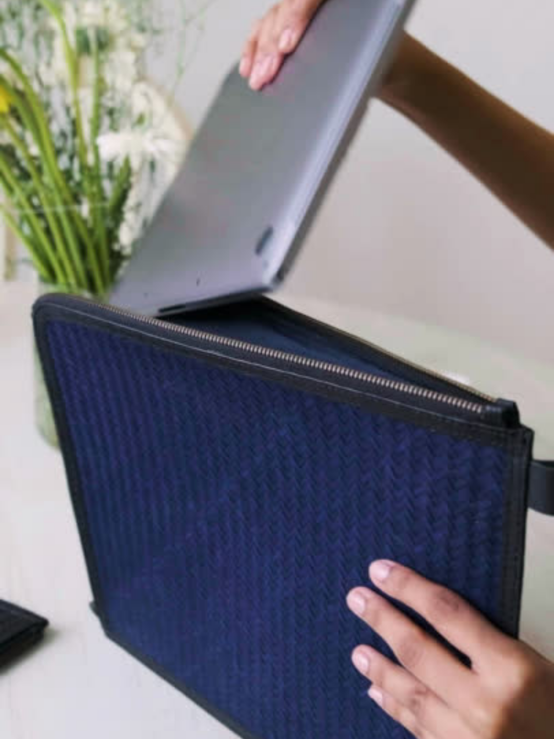 Handmade Sitalpati Laptop Sleeve