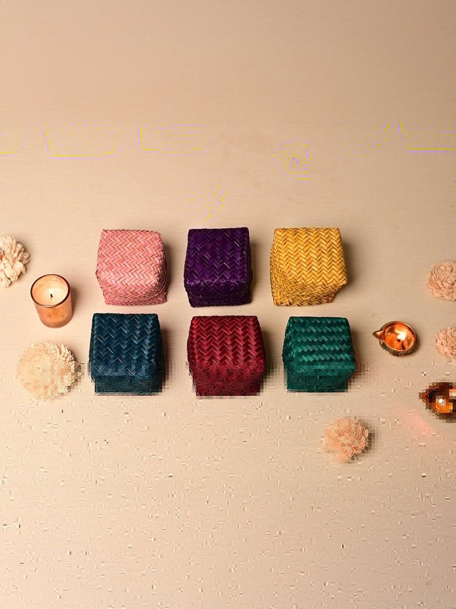 Handcrafted Shitalpati Diwali Gift Hamper – Nature's Bounty - Kadam Haat